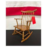 Childrenï¿½s Wooden Rocking Chair