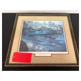 Wood Framed Katie Garner Painting 247/1000