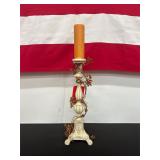 Candle w Candle Stick Stand