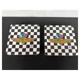 IMS Checkered Bleacher Cushions Set of 2