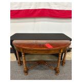 Wooden Semi Circle Table