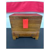 Wooden Chest w Drawer