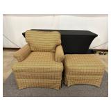 Lounge Chair w Foot Stool