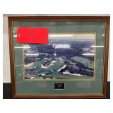 Wood Framed Picture of Hawkï¿½s Nest Golf Course