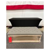 Upholstered Storage Ottoman