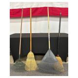 Arrangement of Rakes & Brooms