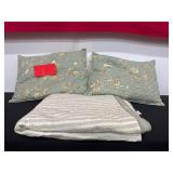 Matching Set of Two Pillows & Sheet