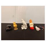 Assorted Antique Figurine Collection