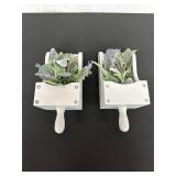 Set of Two Lavender-Inspired Decorative Wall...