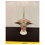 Carl Thieme Dresden Porcelain Basket Hand Painted