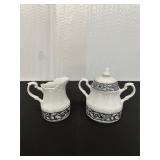 J & G Meakin Colonial English Ironstone Sugar...