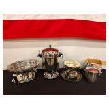 Assortment of Stainless Steel Food Service Item