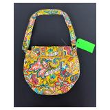 Vera Bradley Quilted Cotton Floral Pattern Purse