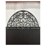 Decorative Cast Iron Arch With Scroll Design
