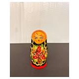 Vintage Hand Painted Nesting Dolls