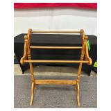 Wooden Quilt Rack, 42 Inches Tall