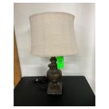 Wood Table Lamp w/ Shade*