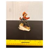 Goebel Hummel Figurine 'Skier' With Metal Poles