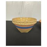 Antique McCoy Pottery Yelloware Mixing Bowl