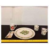 Vintage Stoneware with Strawberries Set