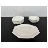 Johnson Brothers Ironstone White Dinnerware Set