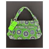 Vera Bradley Green Quilted Fabric Handbag