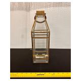 Antique Brass Metal Lantern Candle Holder