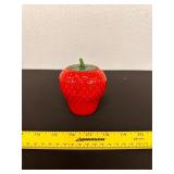 Vintage Fire King Hazel Atlas Strawberry Jam Jar