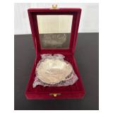 Pure Silver Bowl in Velvet Case