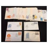 Assortment of Post Cards w Stamps from India