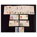 Assortment of Post Cards w Stamps from India