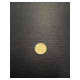 Nicaraguan Coin Featuring National Seal and Date