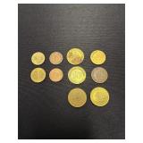 Collection of German Currency Coins