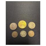 1930-1940 Mexican Coins Assortment