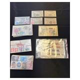 Foreign Assortment Of Postage Stamps in Bundles