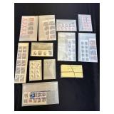 Collection of U.S. Postage Stamps in Sleeves