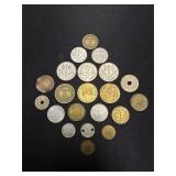 Collection of French Currency Coins, 1850-1940
