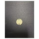 Russian 10 Kopeks Coin with Holes