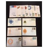 Assortment of Post Cards w Stamps from India