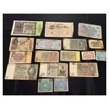 Collection of German Currency Notes