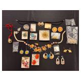 Assortment of Costume Jewelry
