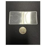 German Coin with Protective Plastic Sleeve