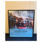 Framed Suzanne Giroux Art Exhibition Poster
