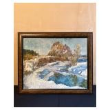 ï¿½Drifting Iceï¿½ Oil Painting By Fedor Pomelev