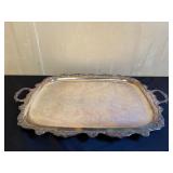 Epca By Poole Silver-Plated Old English Tray