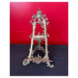 Ornate Brass Easel Stand
