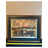 Framed Limited Edition Print by Bertoldo Taubert