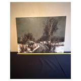 Landscape Oil Painting by Artist Signed ï¿½Bunnilï¿½