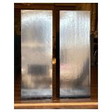 Pair of Metal Rectangular Pedestals