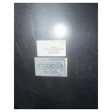 Set of Gold-Tone Studio A Pedestals, Made in India